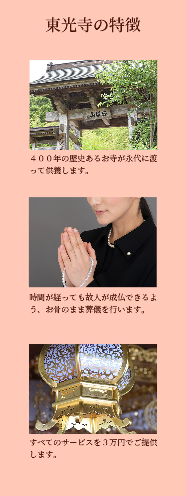 東光寺の特徴画像